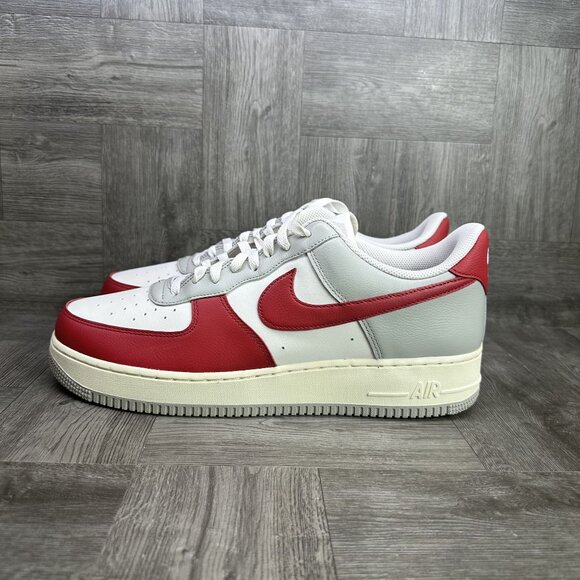 Nike Air Force 1 Low '07 Men's size 13 Gym Red Casual Shoes HJ9094-012 - Picture 5 of 8